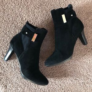 Black Aquatalia suede leather boots size 8.5